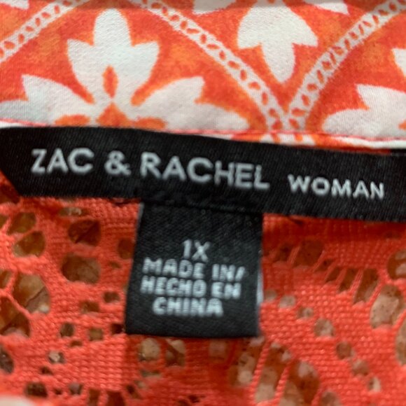 Zac & Rachel Blouse 1X - Picture 2 of 3